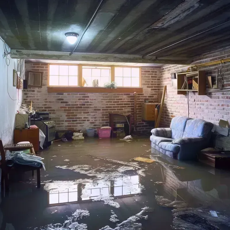 Flooded Basement Cleanup in Hinton, OK